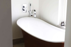 New bathroom as part of the Wimbledon refurbishment