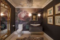 Cloakroom of Farnham new build house