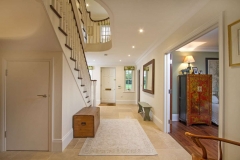 Hallway of new build Farnham house