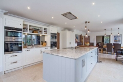 Luxury kitchen of new build house Farnham Surrey